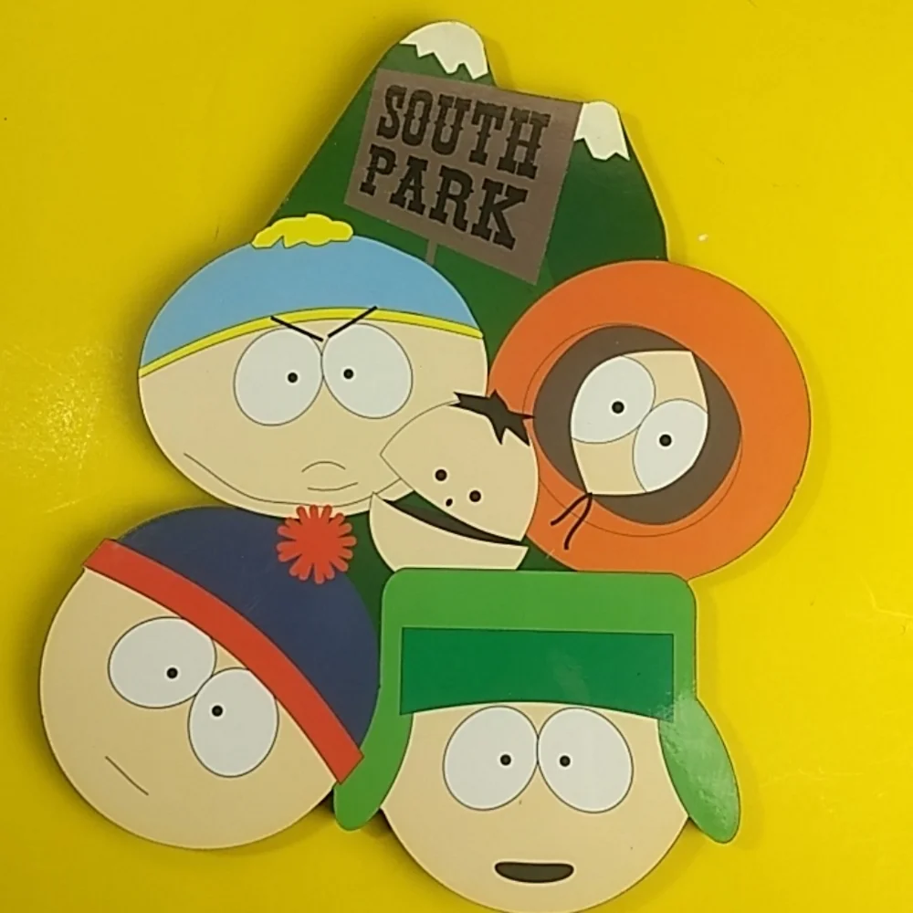 South Park VTG 2003 wooden logo wall art